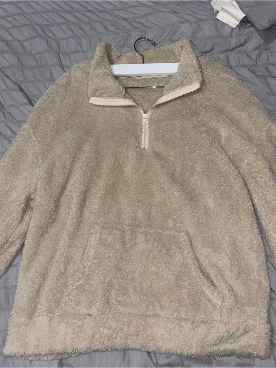 Sweaters - Half Zip Cozy Sweatshirt